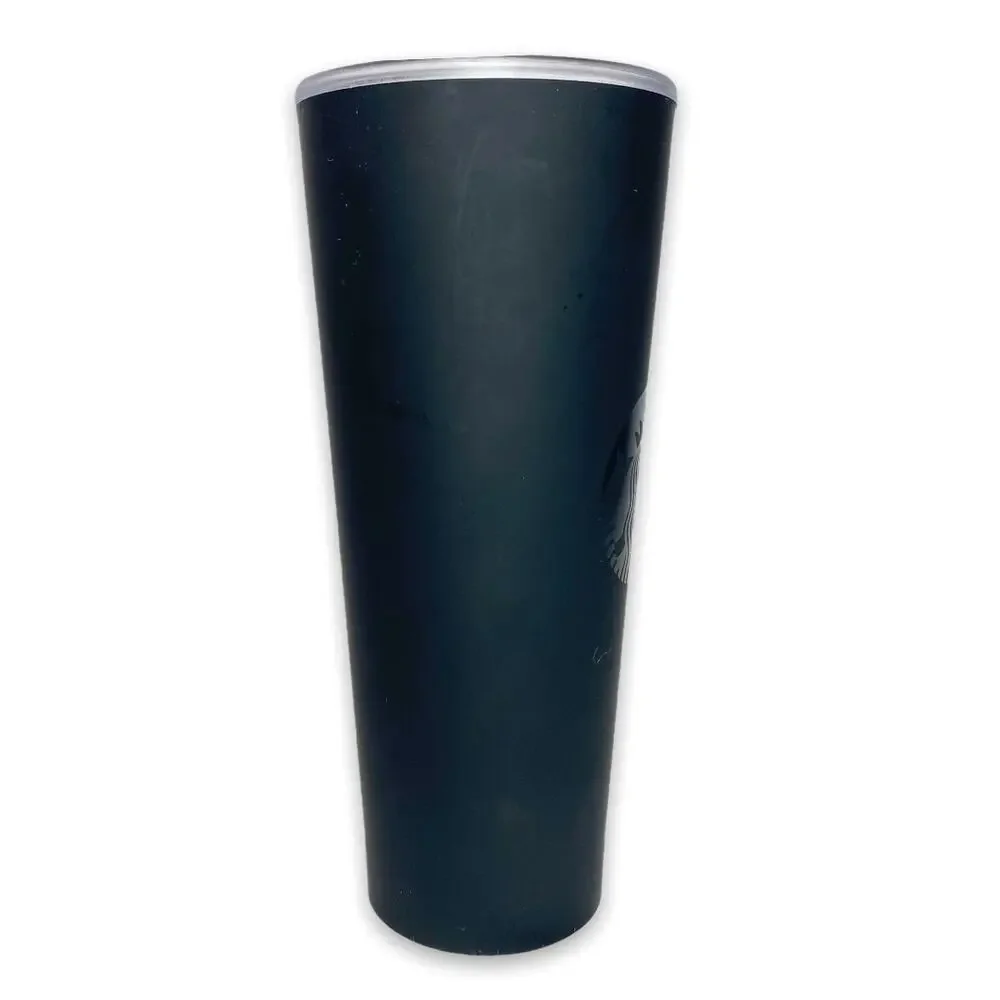 Starbucks Venti 24-Ounce Double Walled Cold Cup Tumbler Black Matte
